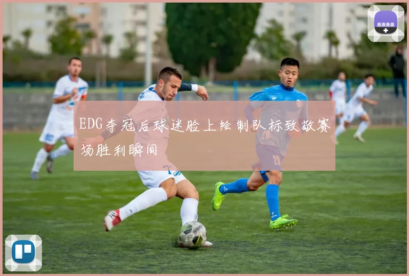 EDG夺冠后球迷脸上绘制队标致敬赛场胜利瞬间